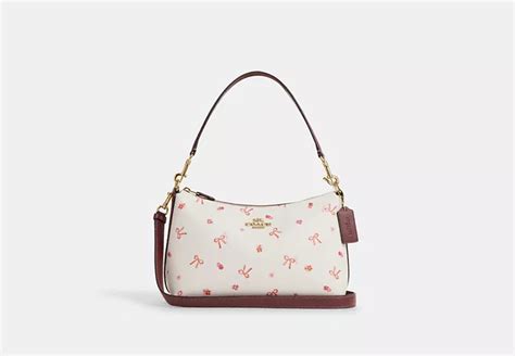 coach clara bag|clara shoulder bag with bows.